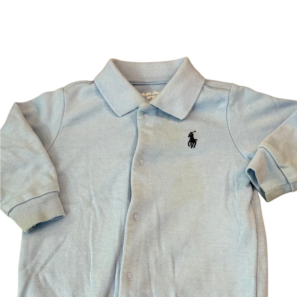 Polo by Ralph Lauren Light Blue‎ Footie
